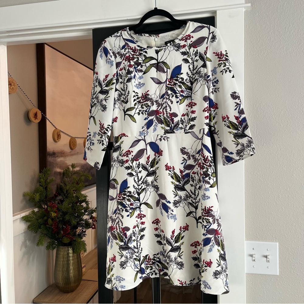 Banana Republic Multicolor Floral Dress